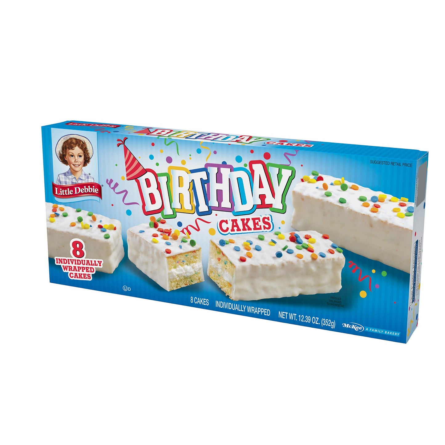 Individual birthday cakes