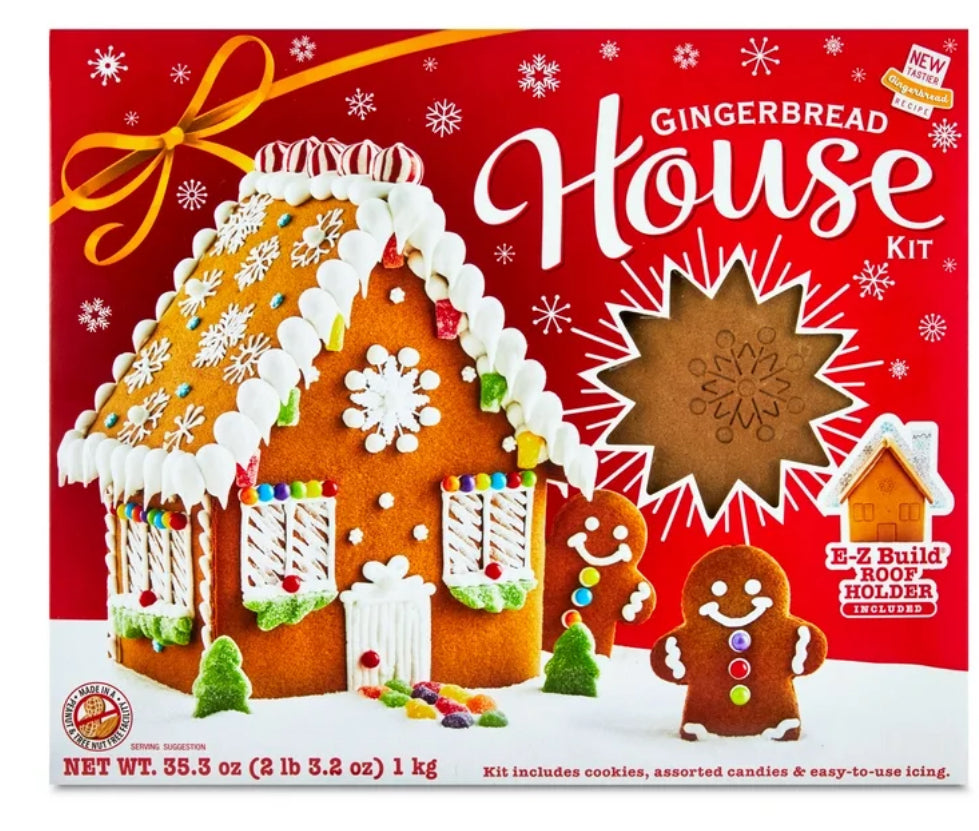 Freshness Guaranteed Kit de Galletas de Jengibre Navideñas 35.3 oz, 1 Unidad, Tamaño Mediano, Nuevo