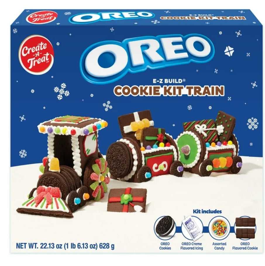 Create A Treat OREO Kit de Tren de Galletas E-Z Build