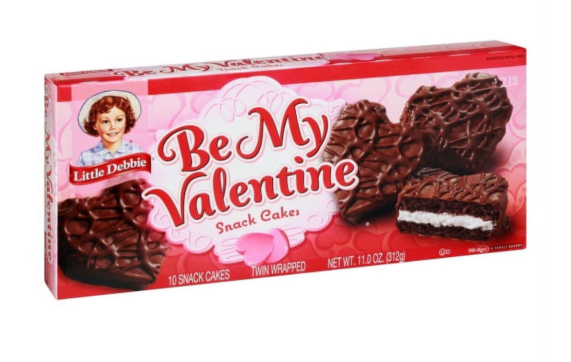 Little Debbie Be My Valentine Chocolate Snack Cakes, 11 oz
