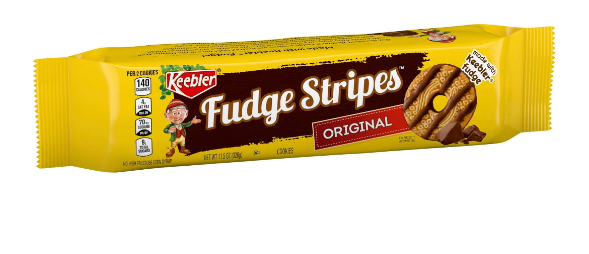 Keebler Ks Fudge Stripes 12/11.5 Oz.