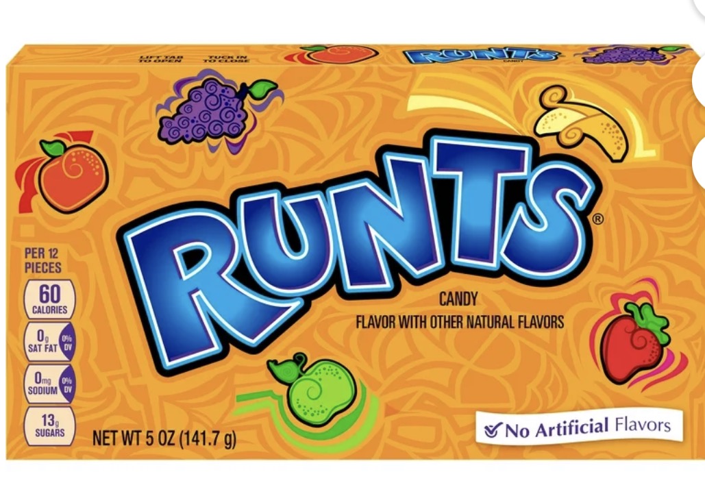 Wonka Runts Caramelo 5 oz