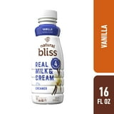 Nestle Coffee Mate Natural Bliss Crema de Café Líquida Totalmente Natural de Vainilla, Botella de 16 fl oz