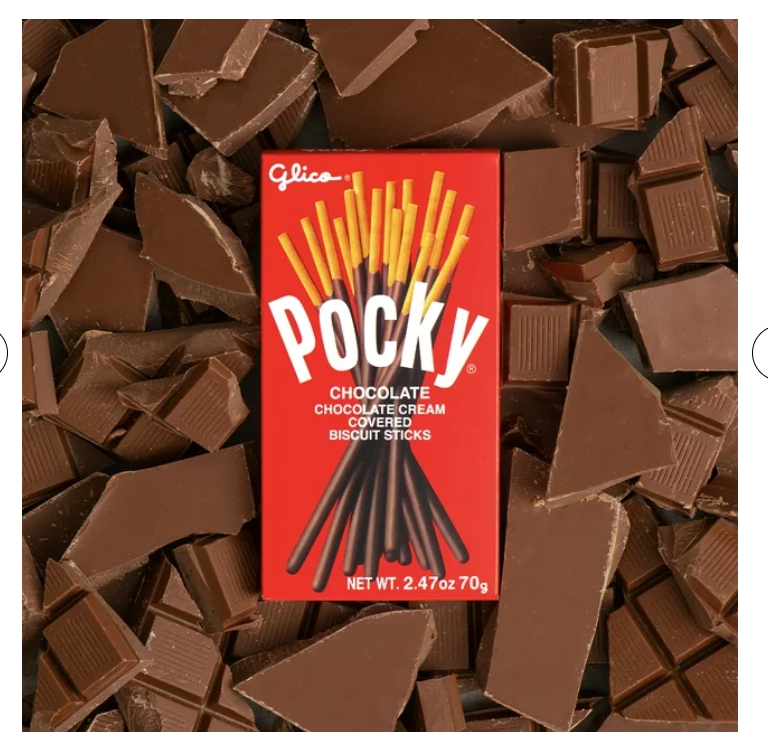 Glico Pocky Biscuit Sticks Chocolate Cream Covered, 2.47 Oz