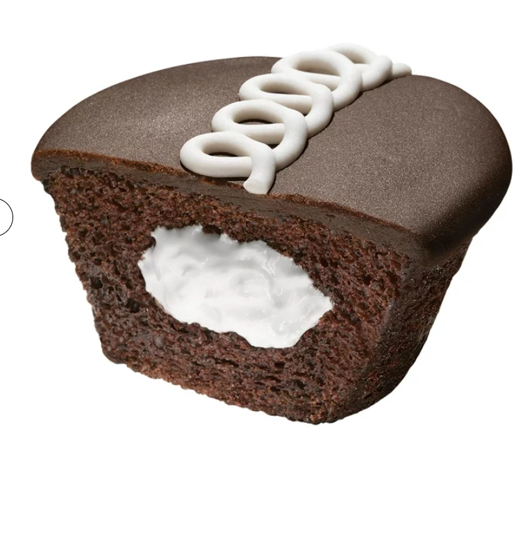 HOSTESS Chocolate Cupcakes, Creamy Filling, Chocolate Snack Cakes, Family Pack - 14 Count / 22.22 oz