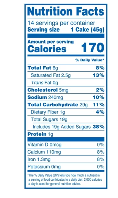 HOSTESS Chocolate Cupcakes, Creamy Filling, Chocolate Snack Cakes, Family Pack - 14 Count / 22.22 oz