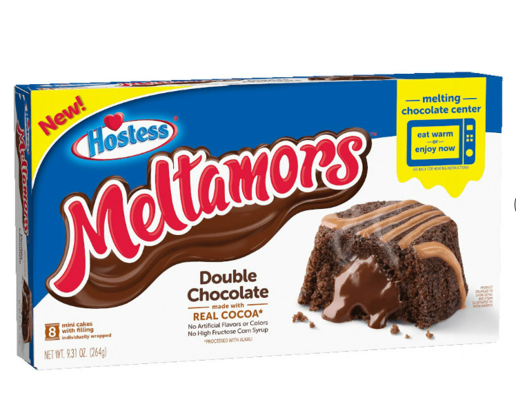 Hostess Meltamors Double Chocolate 8 count 9.31 ounces