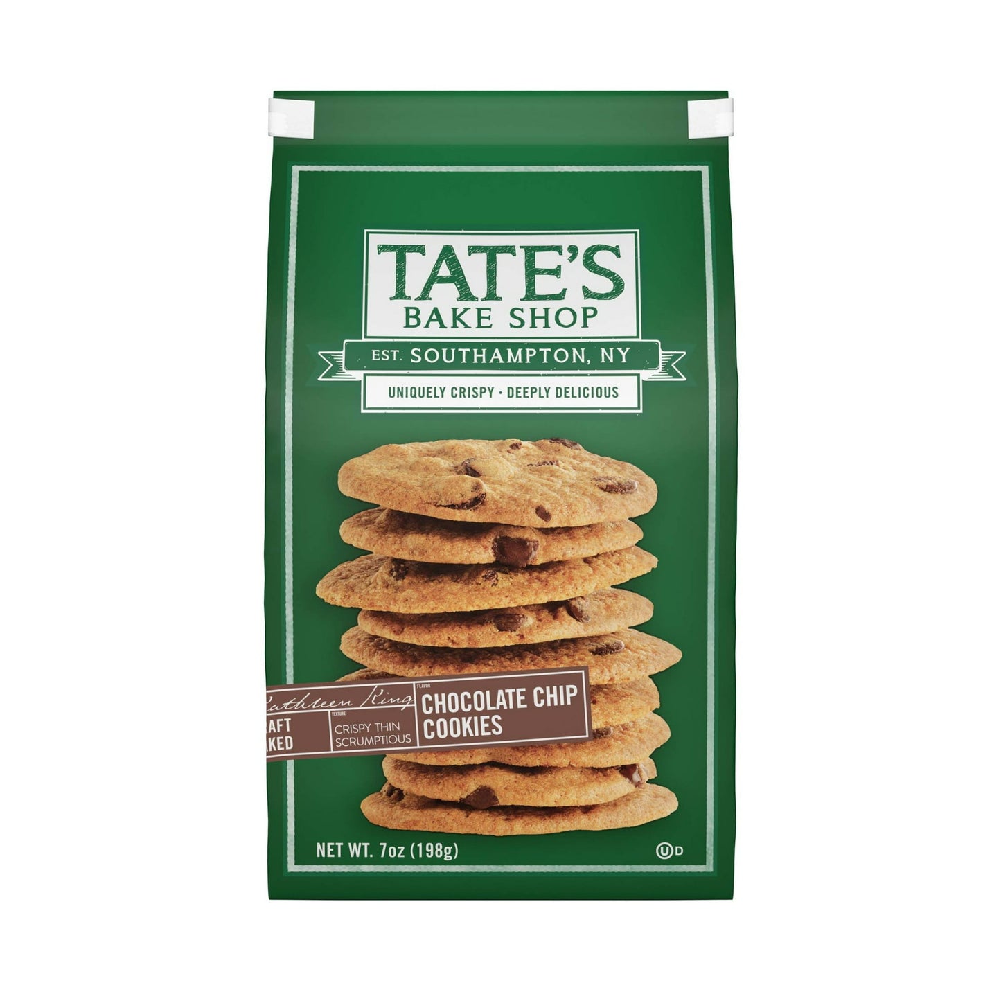 Tate's Bake Shop Galletas con Chispas de Chocolate 7 oz