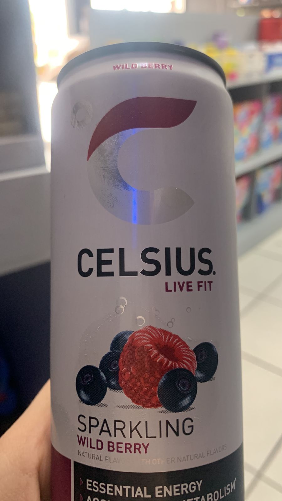 Celsius sparkling Wild berry