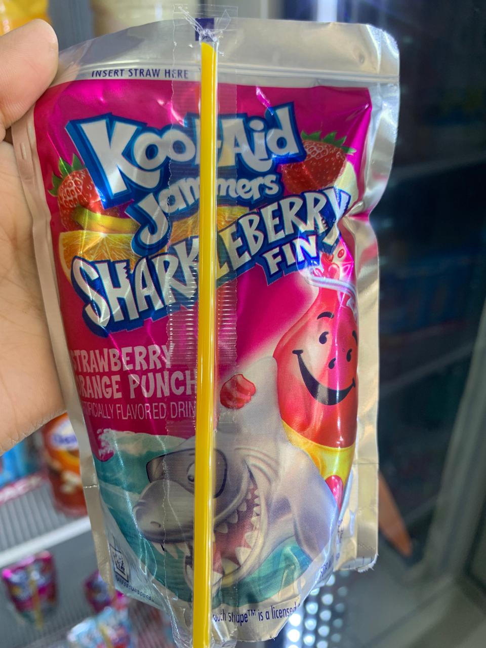 Kool aid sharkleberry strawberry individual