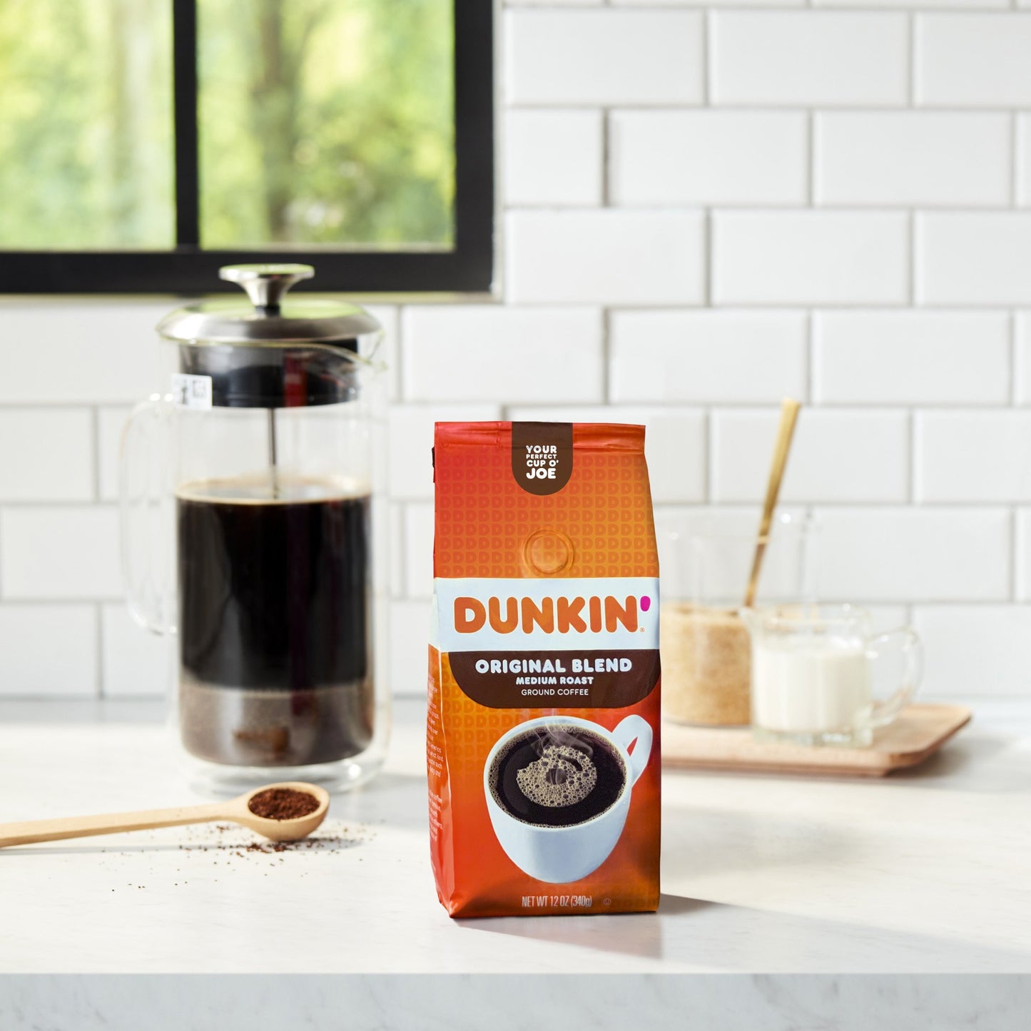 Dunkin Original Blend Coffee, Medium Roast Coffee, 12 Oz Bag - LOOP MX