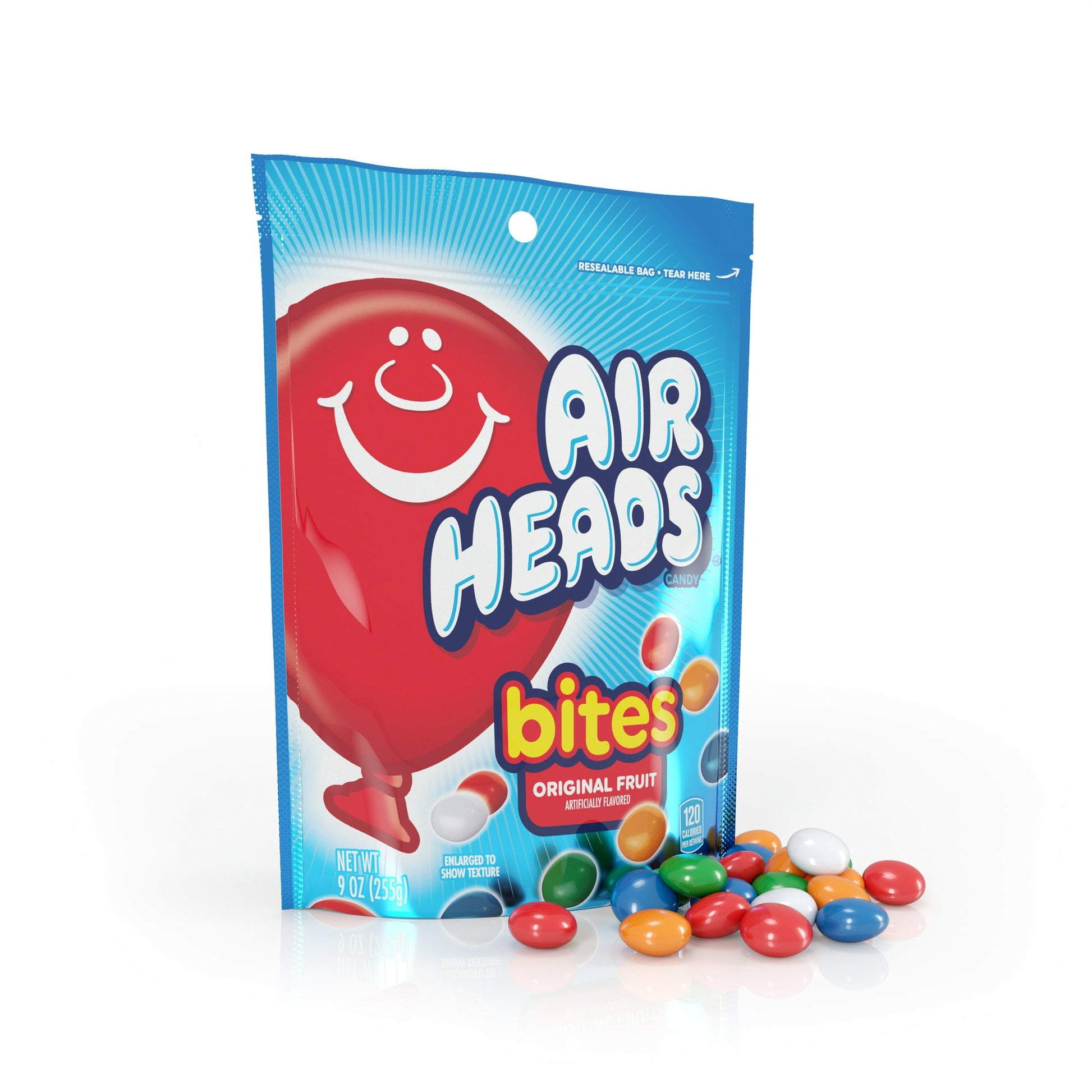 Airheads Bites Fruit Flavored Chewy Candy, 9 oz Bag - LOOP MX