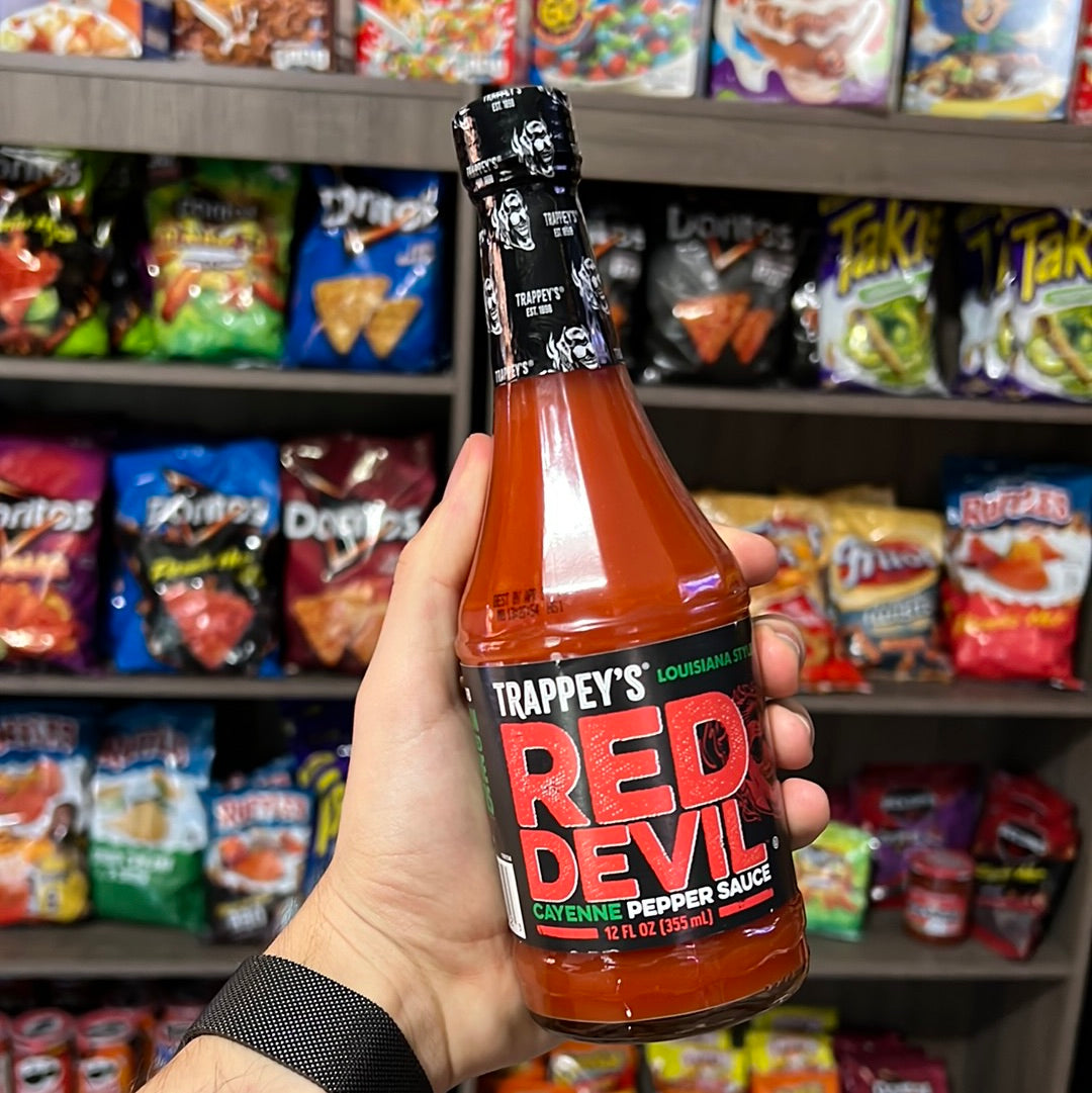 Trappey's Red Devil Sauce Hot, 12 Ounce - LOOP MX