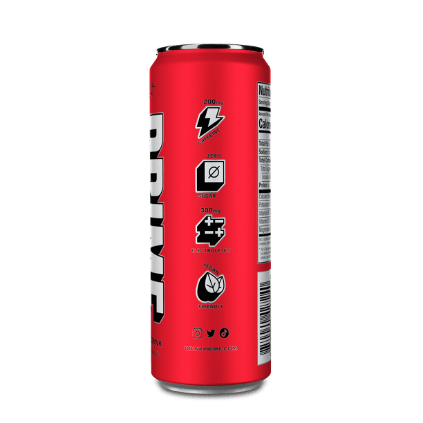 Prime Energy Sugar-Free Drink Tropical Punch 12oz Can - LOOP MX