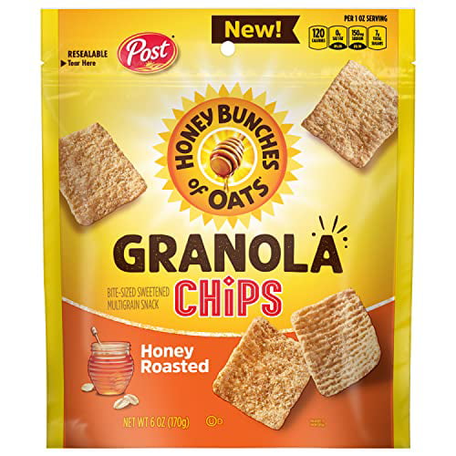 Honey Bunches of oats honey roasted granola chips, 6oz. Bag - LOOP MX