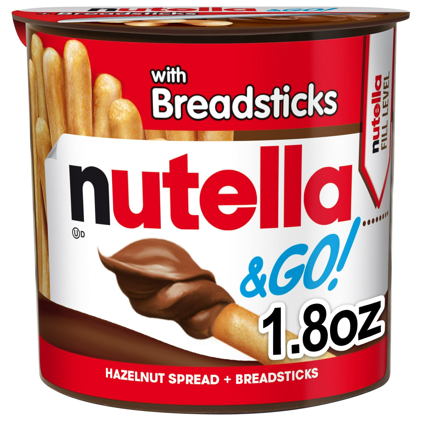 Nutella & Go! Hazelnut an cocoa spread with Breadstick, snacks - LOOP MX