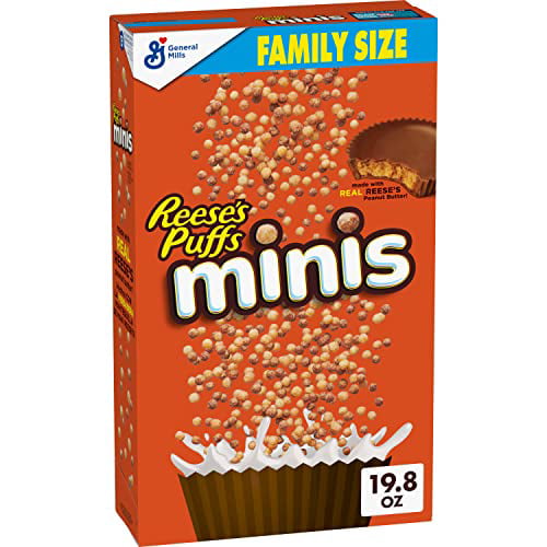 Reese's Puffs Ambush Cereal Family Size 19.8 oz - LOOP MX