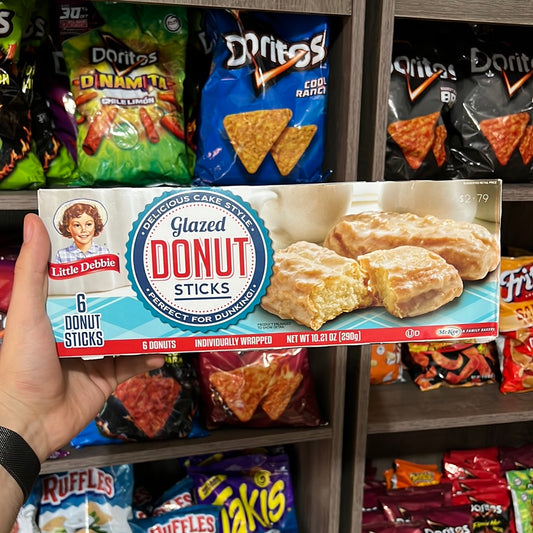 Little Debbie Donut Sticks, 6 ct, 10.21 oz - LOOP MX
