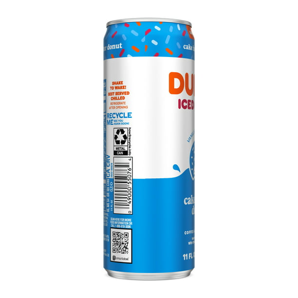 Dunkin' Cake Batter Donut Iced Coffee 11 fl oz - LOOP MX