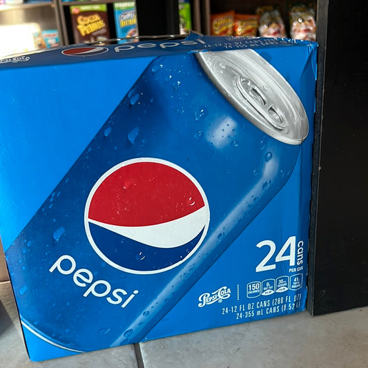 Pepsi Soda Pop, 12 fl oz Cans, 12 Pack - LOOP MX