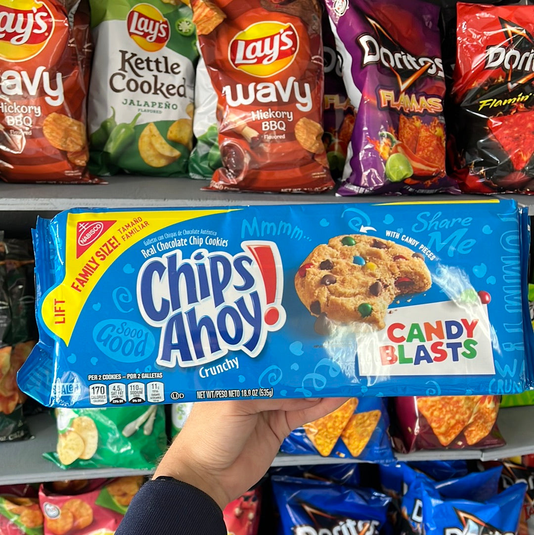 CHIPS AHOY! Candy Blast Family Size Cookies, 18.9 oz