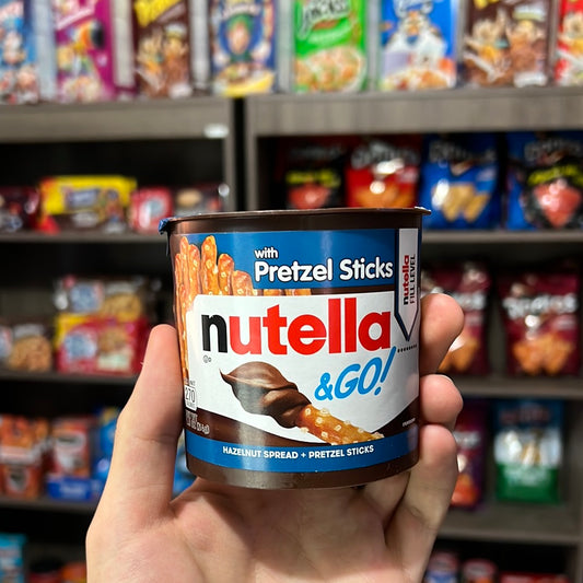 Nutella & GO! Hazelnut and Cocoa Spread with Pretzel Sticks, Snack Pack, 1.9 oz - LOOP MX