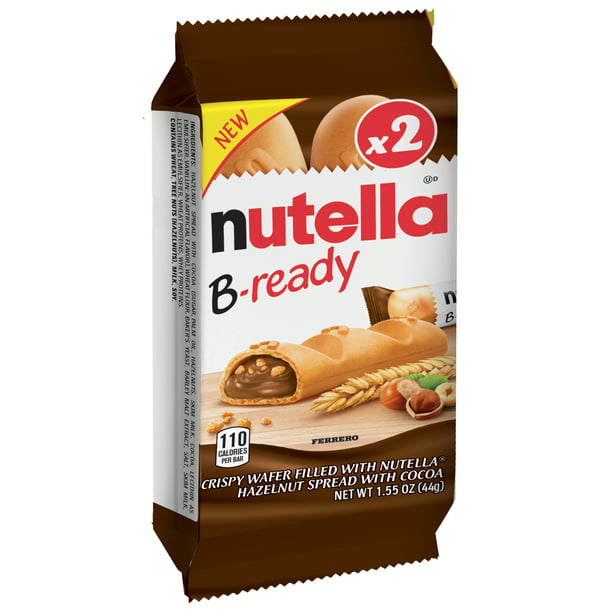 Crispy wafer filled with nutella hazelnut spread 1.55oz.(44g.) - LOOP MX