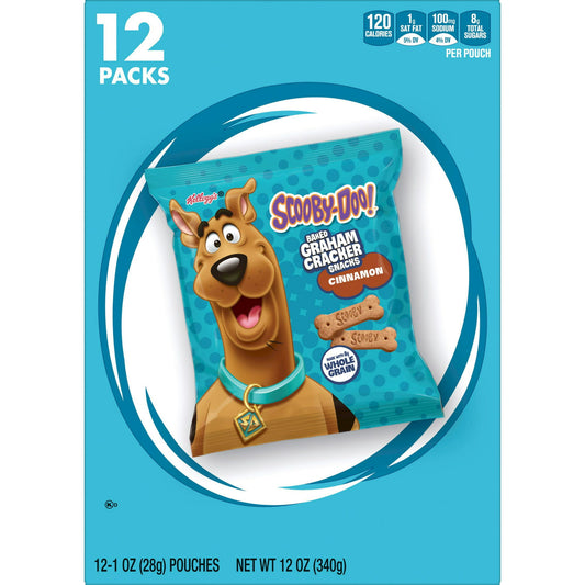 Kellogg's SCOOBY-DOO! Cinnamon Baked Graham - LOOP MX