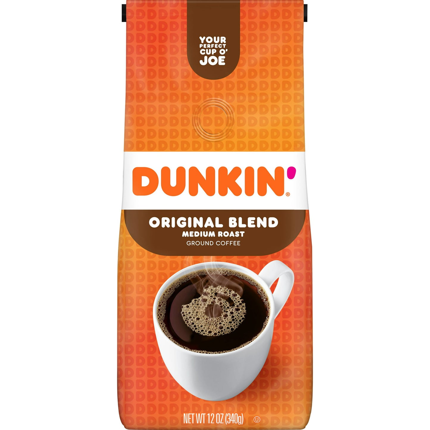 Dunkin Original Blend Coffee, Medium Roast Coffee, 12 Oz Bag - LOOP MX