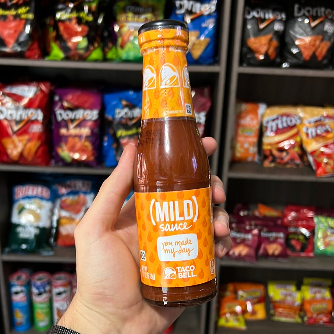 Taco Bell Mild Sauce, 7.5 oz Bottle - LOOP MX