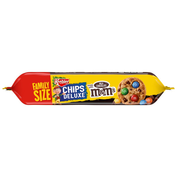 Keebler Chips Deluxe Milk Chocolate M&M's Chocolate Candies Cookies, 14.6 oz - LOOP MX