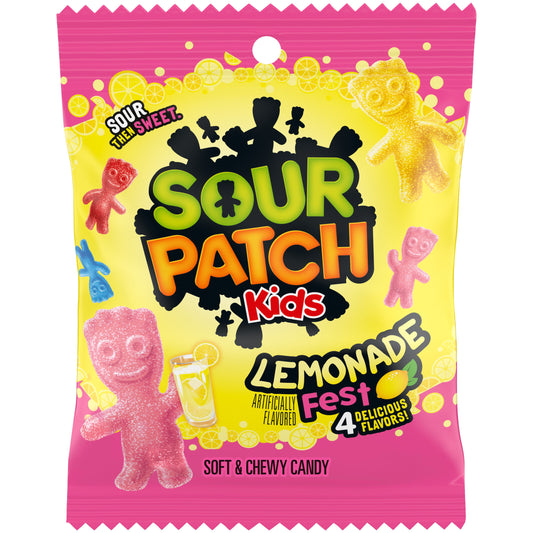 SOUR PATCH KIDS SOFT CANDY LEMONADE 3.61oz - LOOP MX