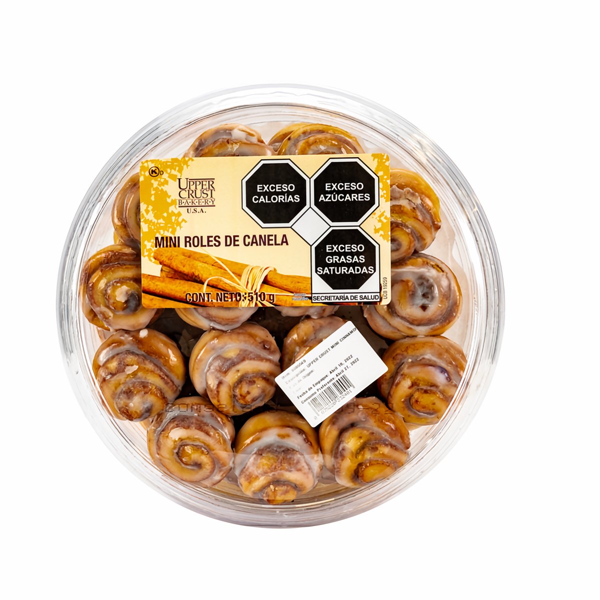 Mini roles de canela Costco upper crust – LOOP MX