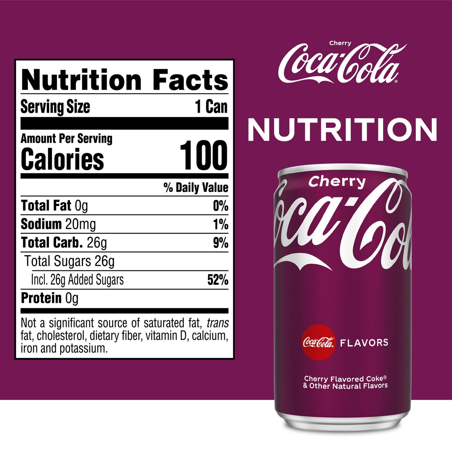 Coca-Cola Cherry Mini Soda Pop Soft Drink, 7.5 fl oz, - LOOP MX