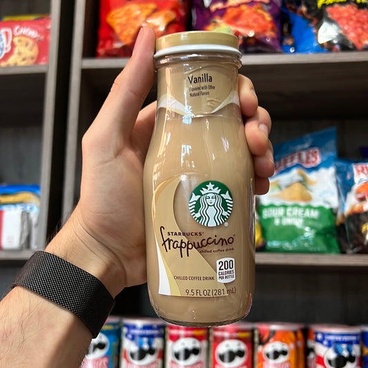 Starbucks Frappuccino Vanilla Chilled Coffee Drink, 9.5 fl oz - LOOP MX