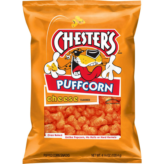 Chester's puffcorn cheese 4.25 oz