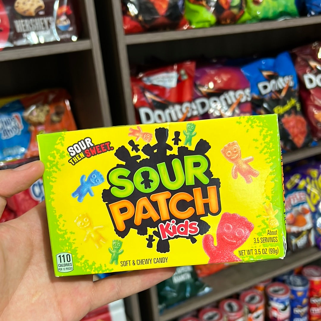 SOUR PATCH KIDS Original Soft & Chewy Candy, 3.5 oz - LOOP MX