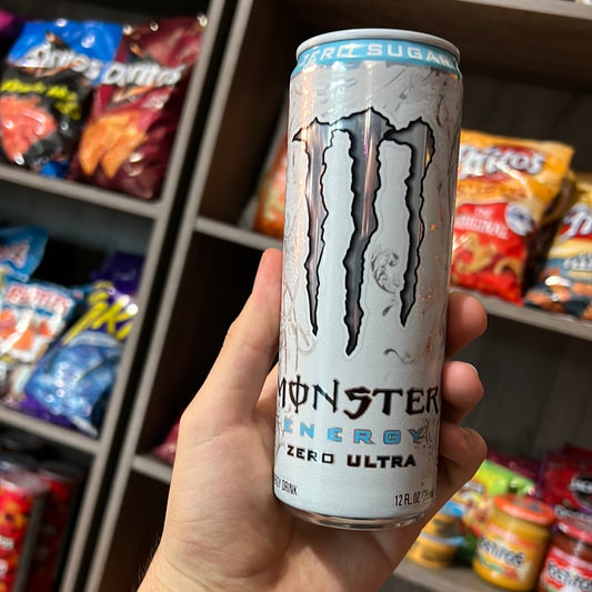 Monster Energy, Zero Ultra, Sugar Free Energy Drink, 12 fl oz - LOOP MX