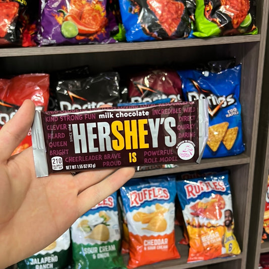 Hershey's Milk Chocolate Candy Bar, Full Size, 1.55 oz, Bar - LOOP MX