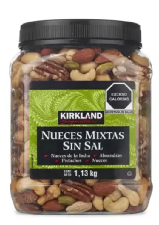 Kirkland Signature Nueces Mixtas Sin Sal 1.13 kg