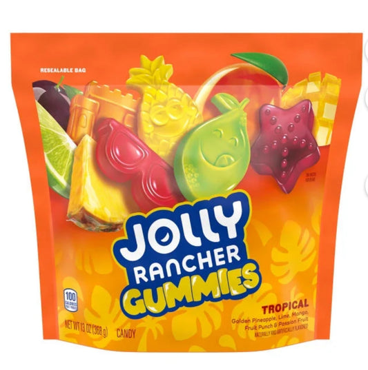 JOLLY RANCHER Bolsa de Dulces con Sabor a Frutas Tropicales, 13 oz