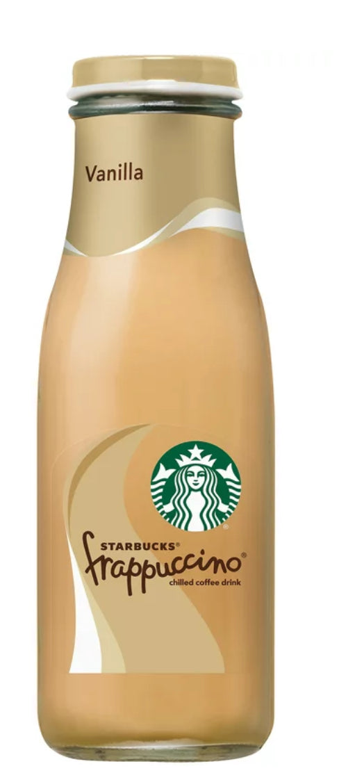 Starbucks Frappuccino Vanilla Iced Coffee, 13.7 oz Bottle