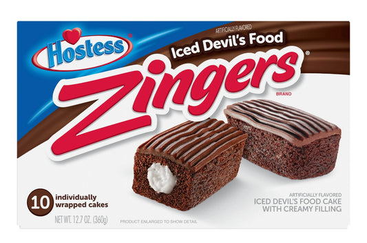 HOSTESS Devil's Food ZINGERS, 10 Count , 12.70 oz