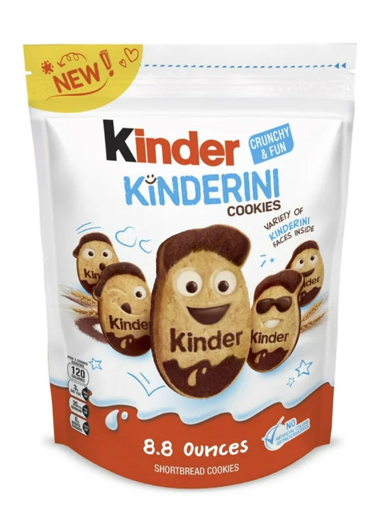 KINDER Kinderini Galletas de Mantequilla Bolsa 8.8oz