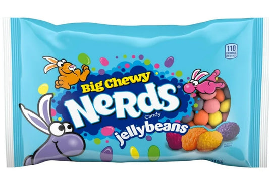 Nerds Caramelo de Pascua con Sabor a Fruta Jelly Beans Masticable Grande 11 oz, Bolsa