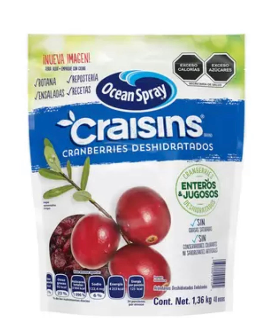 Ocean Spray Arándanos Deshidratados 1.36 kg