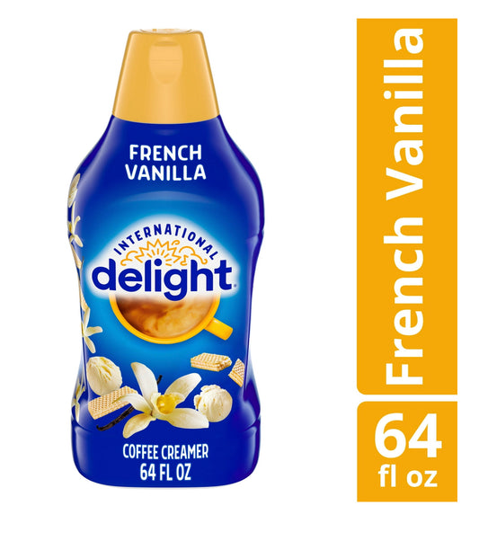 International Delight French Vanilla Coffee Creamer, 64 fl oz Bottle