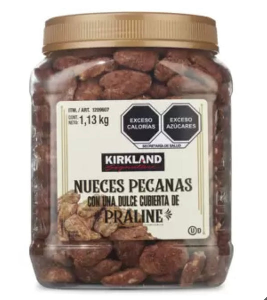Kirkland Signature Nueces Pecanas Cubiertas de Praline 1.13 kg