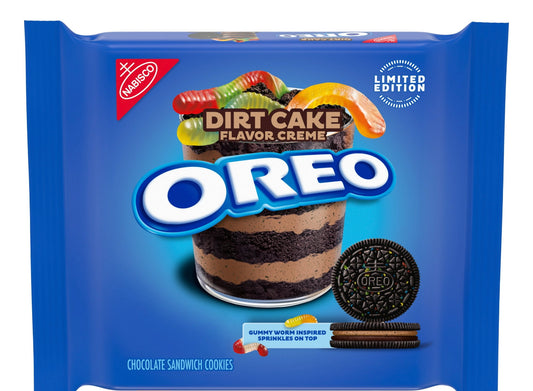 OREO Dirt Cake Chocolate Sandwich Cookies, Limited Edition, 10.68 oz