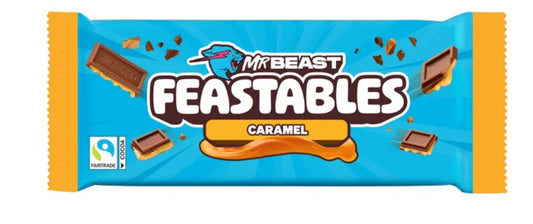 Feastables MrBeast Chocolate Barra de Caramelo y con Leche 2,1 oz